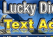 Minisite Graphics (MG-234) -  Lucky Dice Text Ads