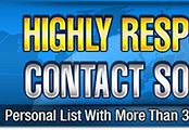 Minisite Graphics (MG-242) -  Highly Responsive Contact Solo Ads