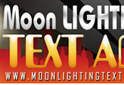 Minisite Graphics (MG-252) -  Moon Lighting Text Ads