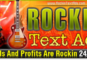 Minisite Graphics (MG-311) -  Rockin Text Ads